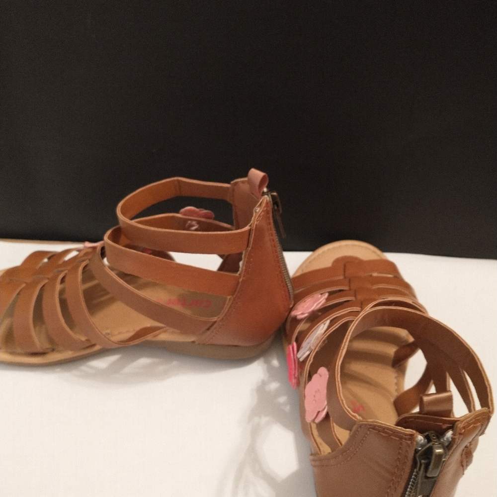 Carter's Girl Flossie Flower Galdiator Sandal